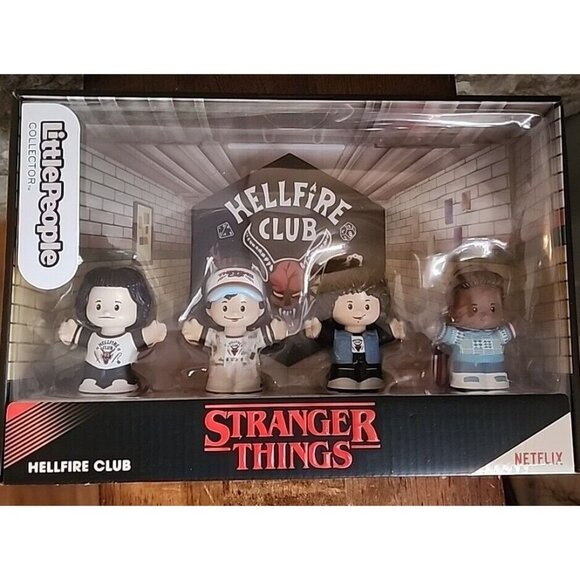 Little People Other - Fisher-Price Little People Collector Stranger Things Set- Hellfire Club